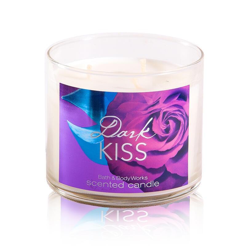 candles bath and body works dark kiss منصة سلة